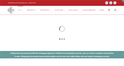Desktop Screenshot of childspringintl.org